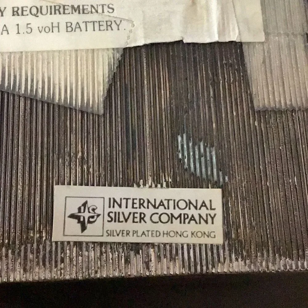 Clock from International Silver some patina shown - Picture 7 of 7